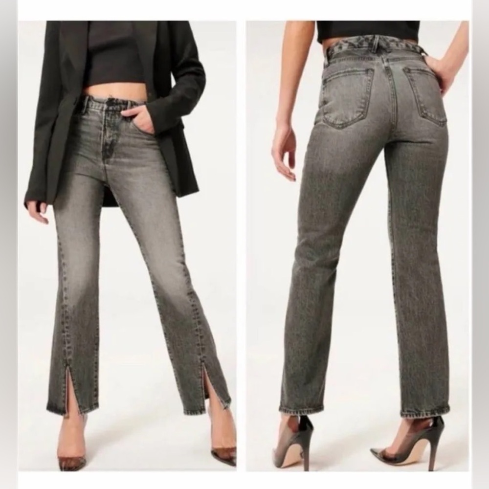 Good American Curvy Split Hem Women's Jeans Size 8/29